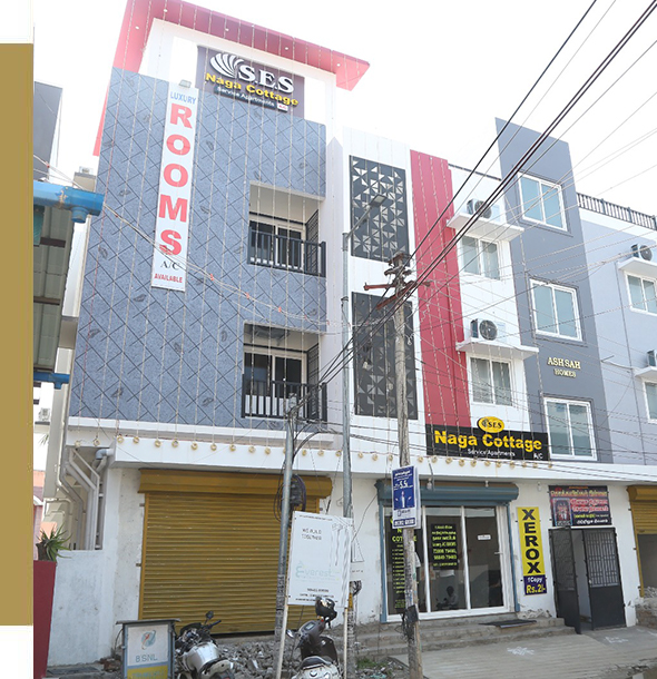 Comfortable room at Naga Cottage with modern amenities